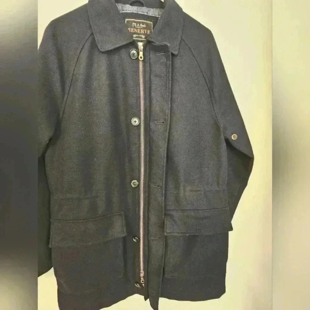 Jos. A Banks Reserve Wool Blend Jacket Size Medium EUC